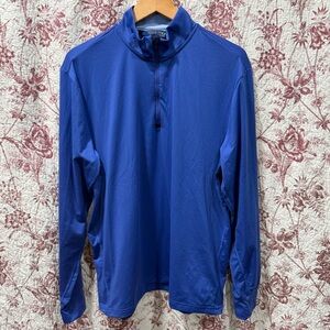 Polo Golf Ralph Lauren Blue 1/4 Zip Pullover Men’s Large
